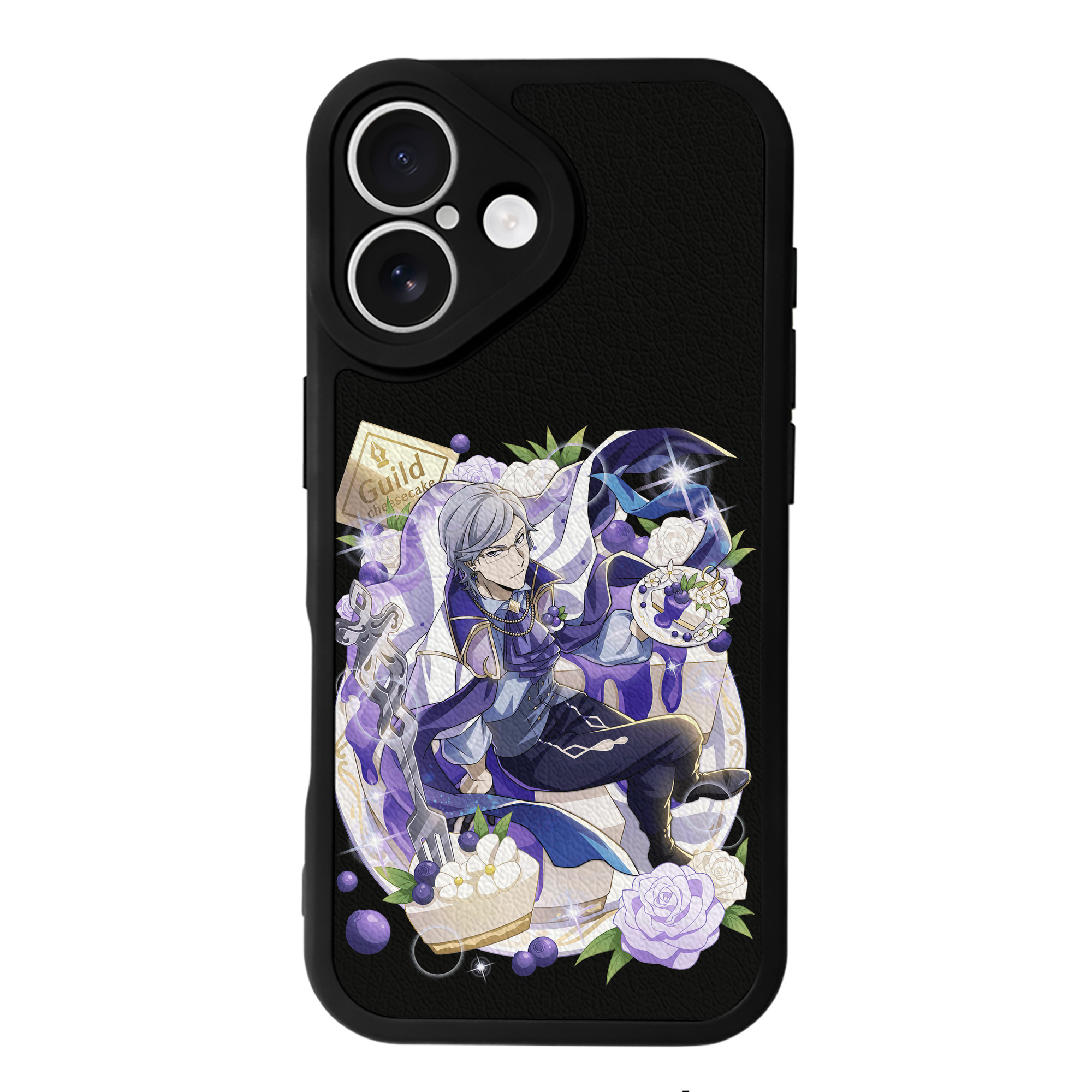 （画像用） 文豪ストレイドッグス Bungo Stray Dogs 【iPhone 16シリーズ対応】シリコンスマホケース（レザー調） 材質：シリコン